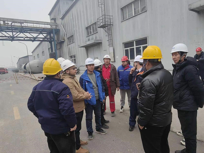 安徽中粮工业乙醇项目第一阶段吊装作业圆满完成